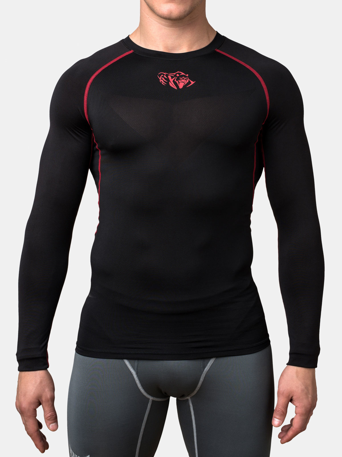 Peresvit Air Motion Long Sleeve Black Red