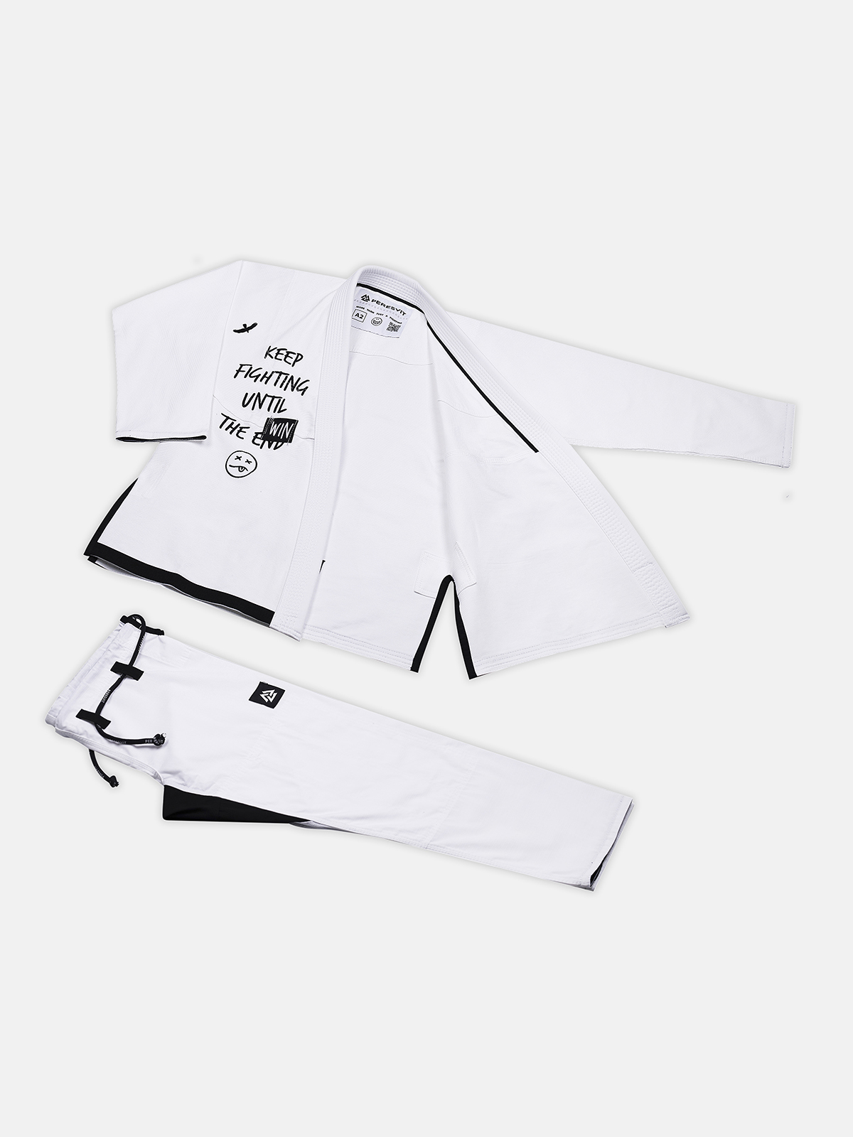 Peresvit Keep Fighting Gi for Adults White, Photo № 7