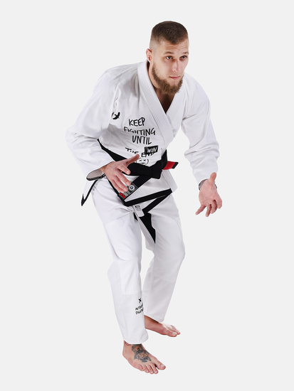 Peresvit Keep Fighting Gi for Adults White, Photo № 3