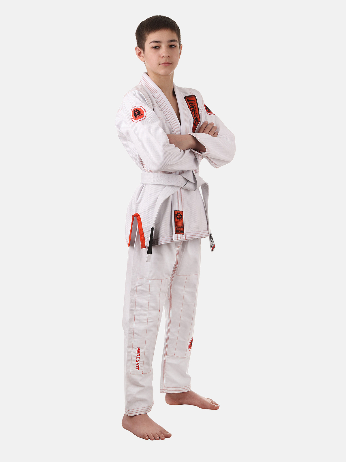 Peresvit Kids BJJ Gi Advance White, Photo № 3