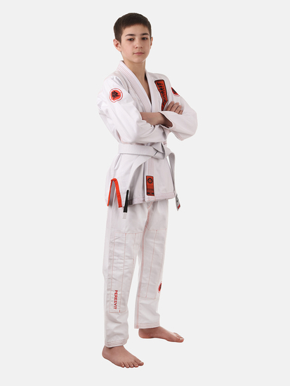 Peresvit Kids BJJ Gi Advance White, Photo № 3