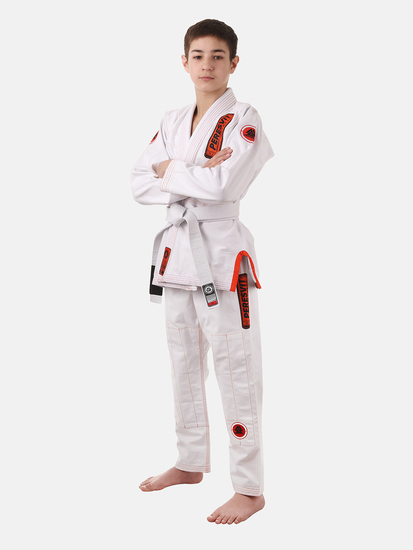 Peresvit Kids BJJ Gi Advance White, Photo № 4