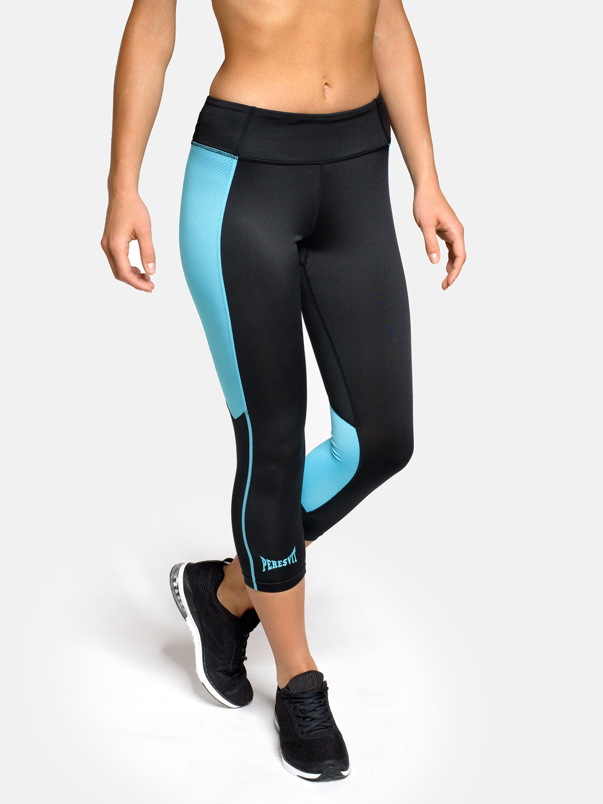 Peresvit Air Motion Womens Capri Black Aqua, Photo № 3