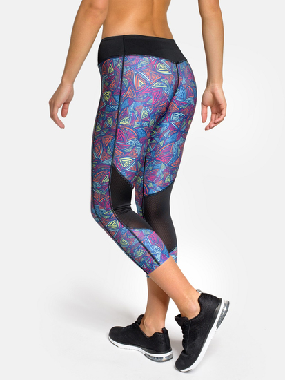 Peresvit Air Motion Womens Printed Capri Triangle Curls, Photo № 3