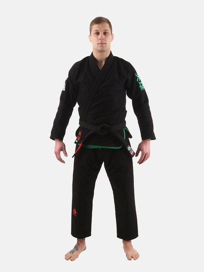 Mens Rival BJJ Gi Black