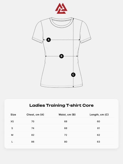 Core Ladies Training T-shirt Navy, Photo № 3