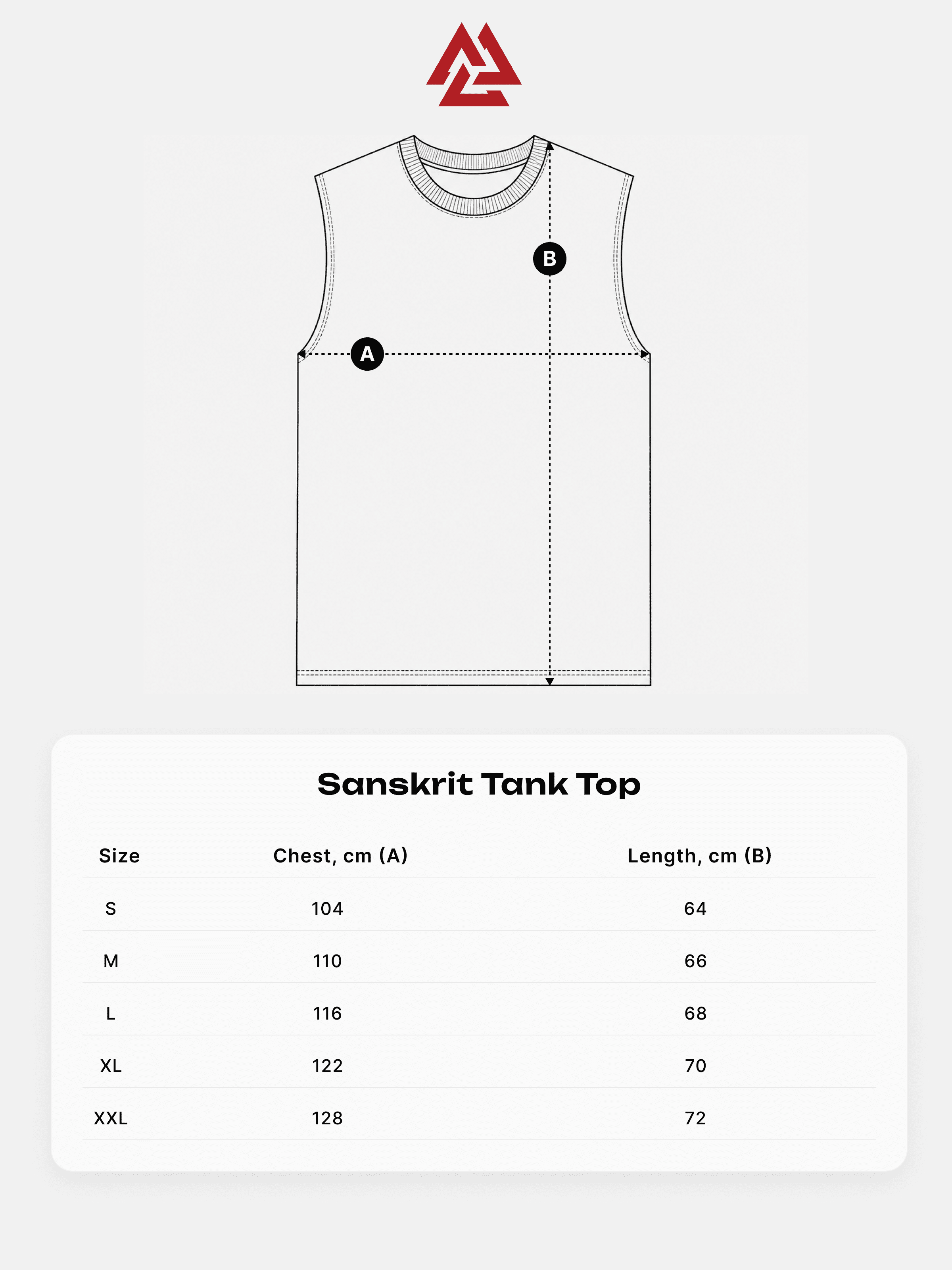 Sanskrit Tank Top Black, Photo № 6