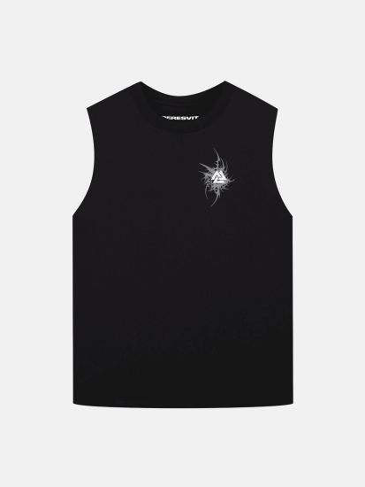 Sanskrit Tank Top Black, Photo № 5