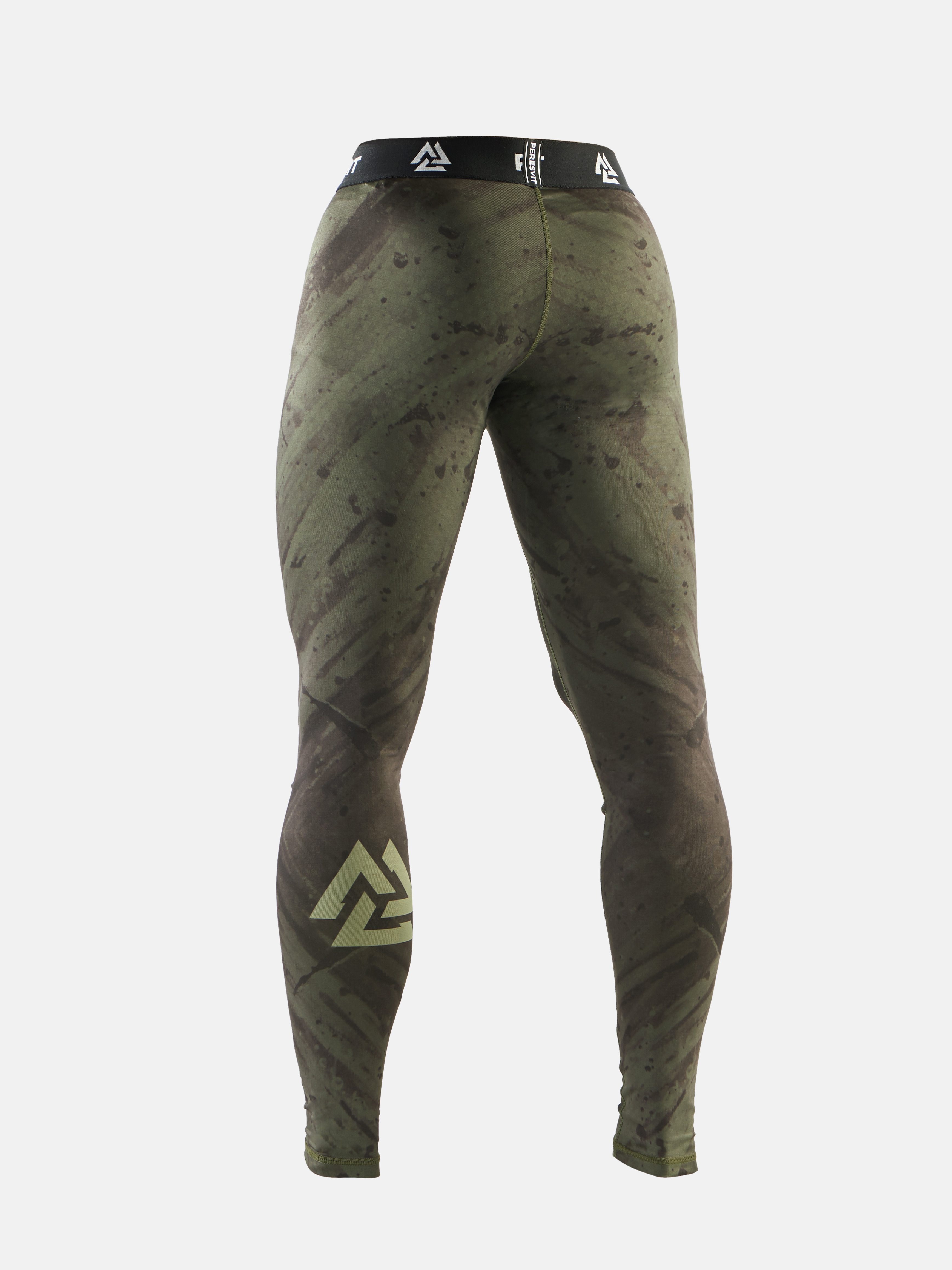 Peresvit Immortal 2.0 Military Green MMA Leggings, Photo № 2