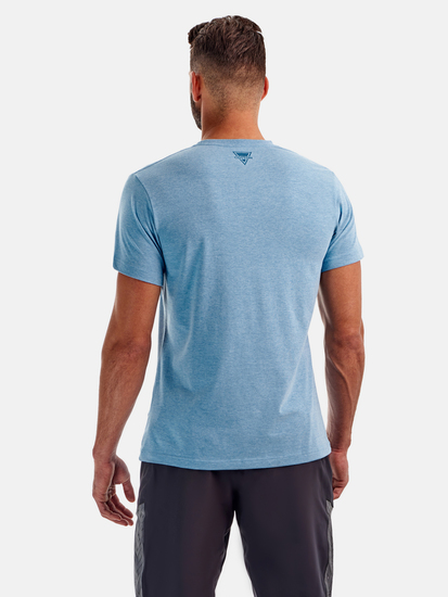 Peresvit Dynamic Cotton Short Sleeve T-shirt Sky Blue, Photo № 2