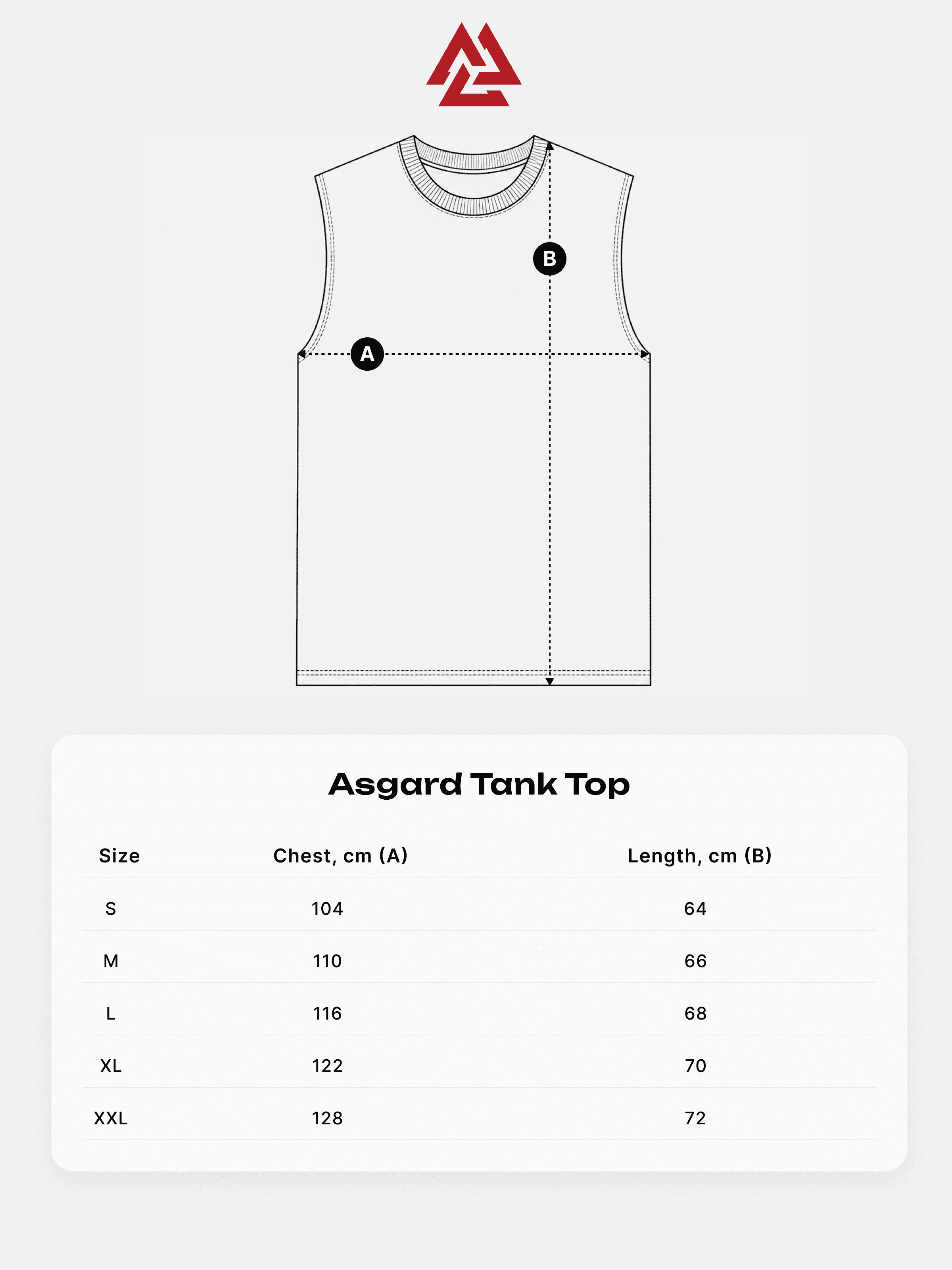 Asgard Tank Top Black, Photo № 8