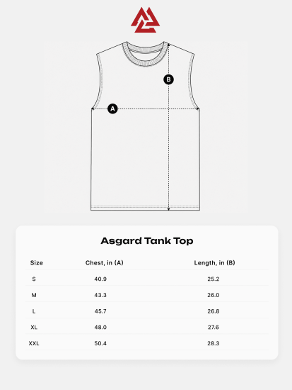 Asgard Tank Top Black, Photo № 9