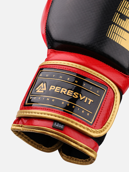 Peresvit Core Boxing Gloves Black Red Yellow, Photo № 7