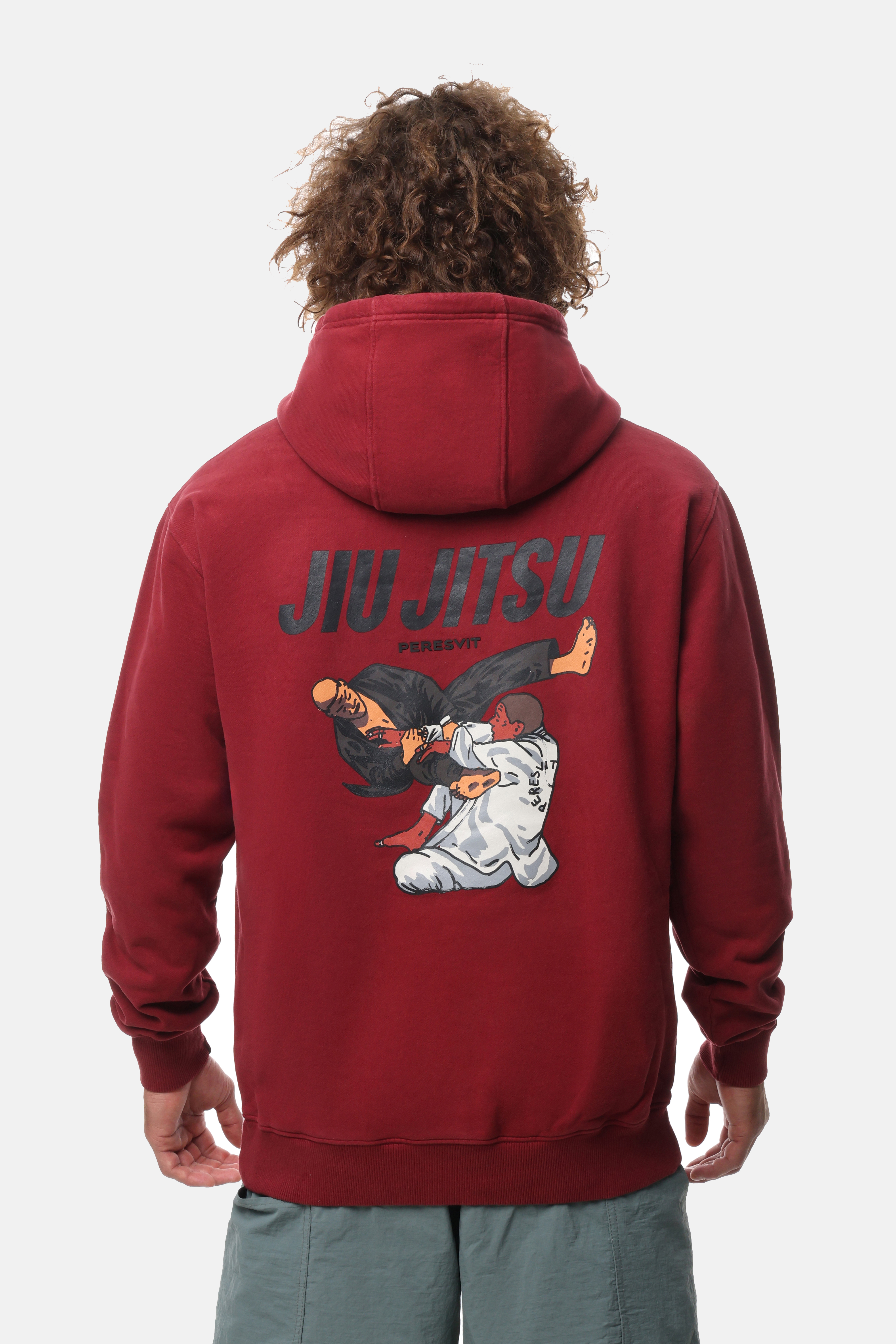 Peresvit Flying Jiu-jitsu Hoodie Red, Photo № 2