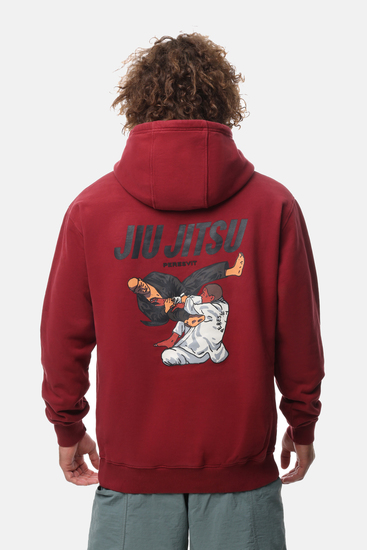 Peresvit Flying Jiu-jitsu Hoodie Red, Photo № 2
