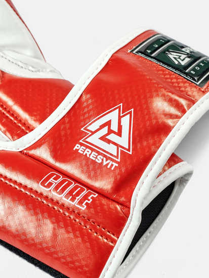 Core Boxing Gloves White Red, Photo № 6