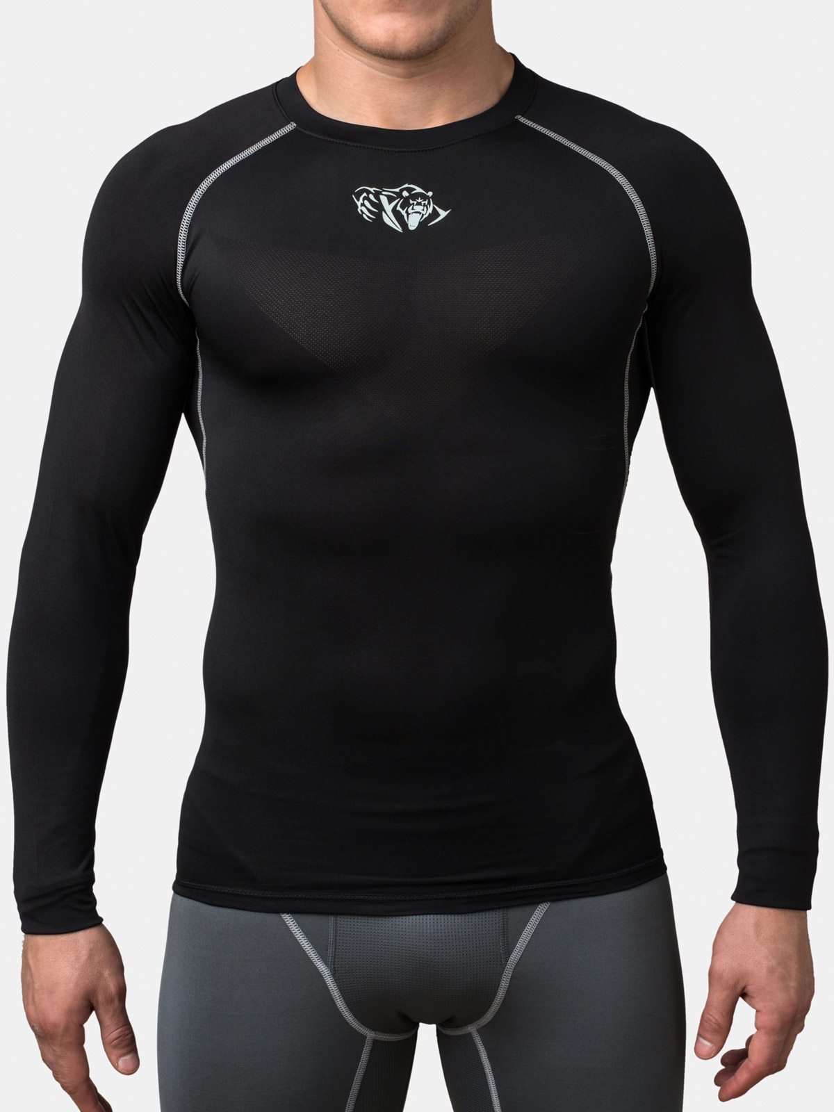 Peresvit Air Motion Long Sleeve Black Grey