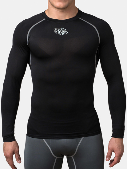 Peresvit Air Motion Long Sleeve Black Grey