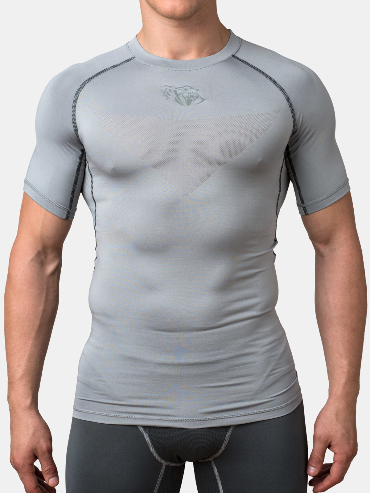Peresvit Air Motion Short Sleeve Heather Grey