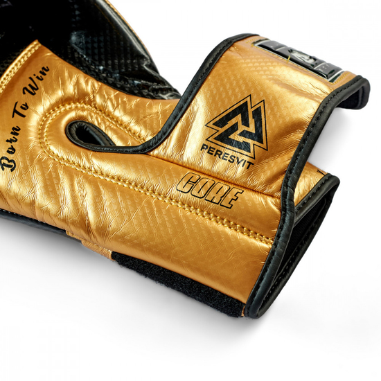 Peresvit Core Boxing Gloves Black Gold, Photo № 3