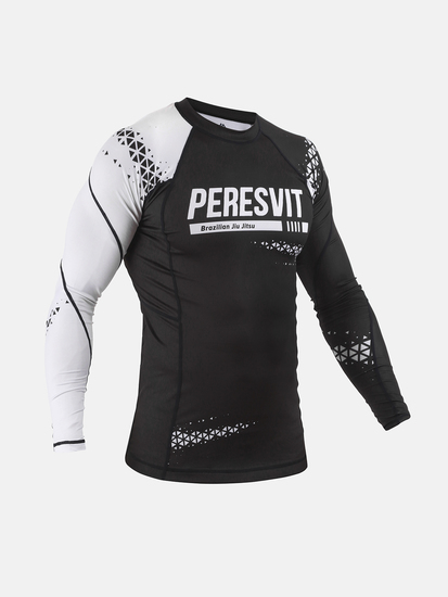 Peresvit Ranked Rashguard Longsleeve White, Photo № 3