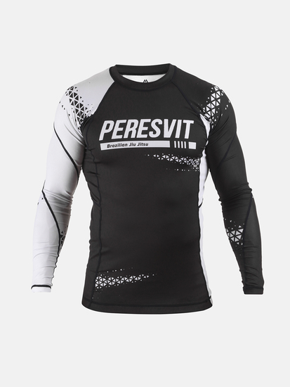 Peresvit Ranked Rashguard Longsleeve White