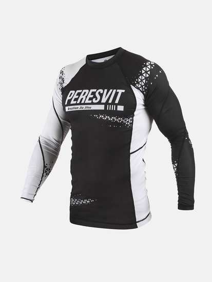 Peresvit Ranked Rashguard Longsleeve White, Photo № 5