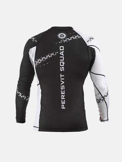 Peresvit Ranked Rashguard Longsleeve White, Photo № 2