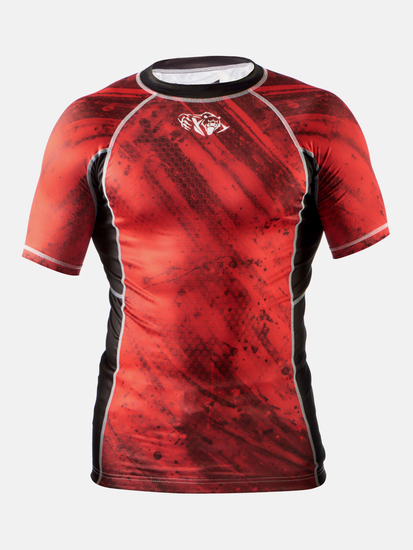 Peresvit Immortal Silver Force Short Sleeve Red Burn