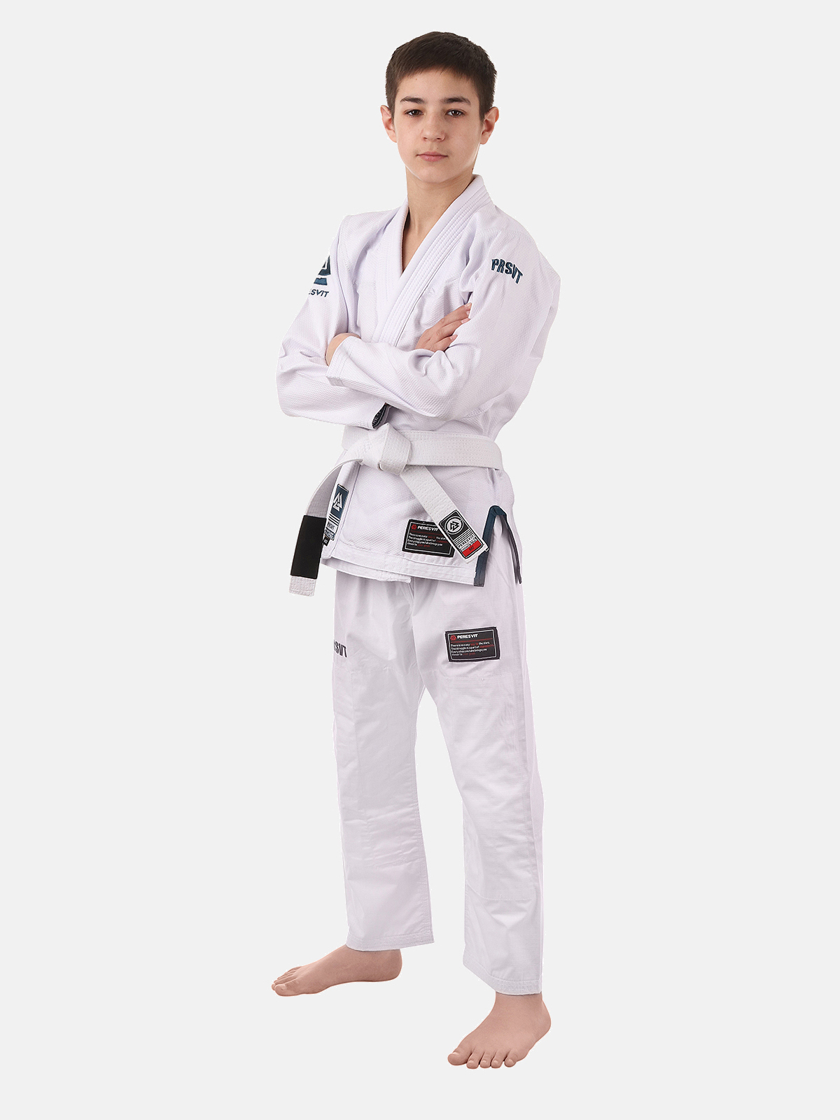 Peresvit Kids BJJ Gi Core White, Photo № 4