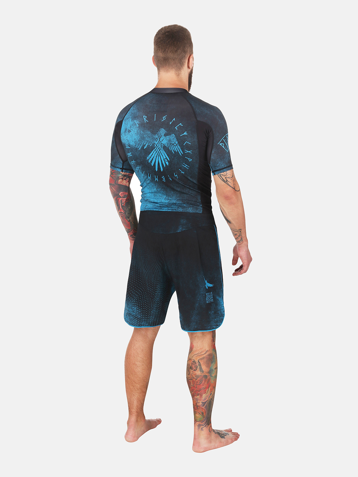Peresvit Overpower Blue Short Sleeve Rashguard, Photo № 5
