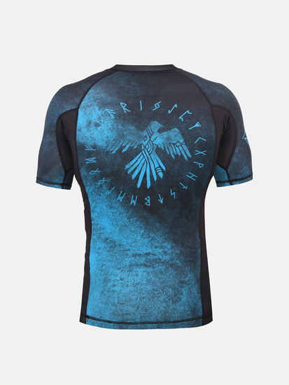 Peresvit Overpower Blue Short Sleeve Rashguard, Photo № 2