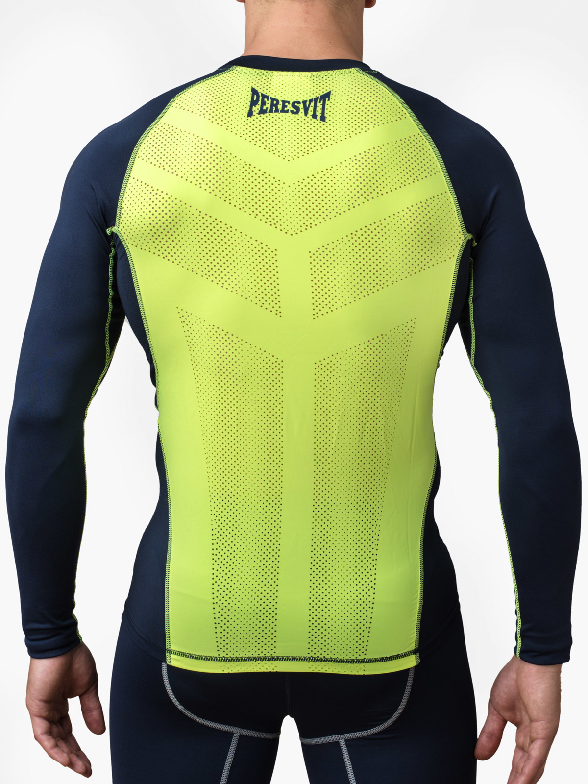 Peresvit Air Motion Long Sleeve Navy Flu Yellow, Photo № 2
