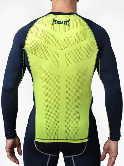 Peresvit Air Motion Long Sleeve Navy Flu Yellow, Photo № 2
