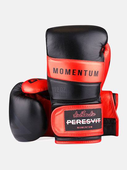 Peresvit Momentum Boxing Gloves Black Metalic Orange, Photo № 3