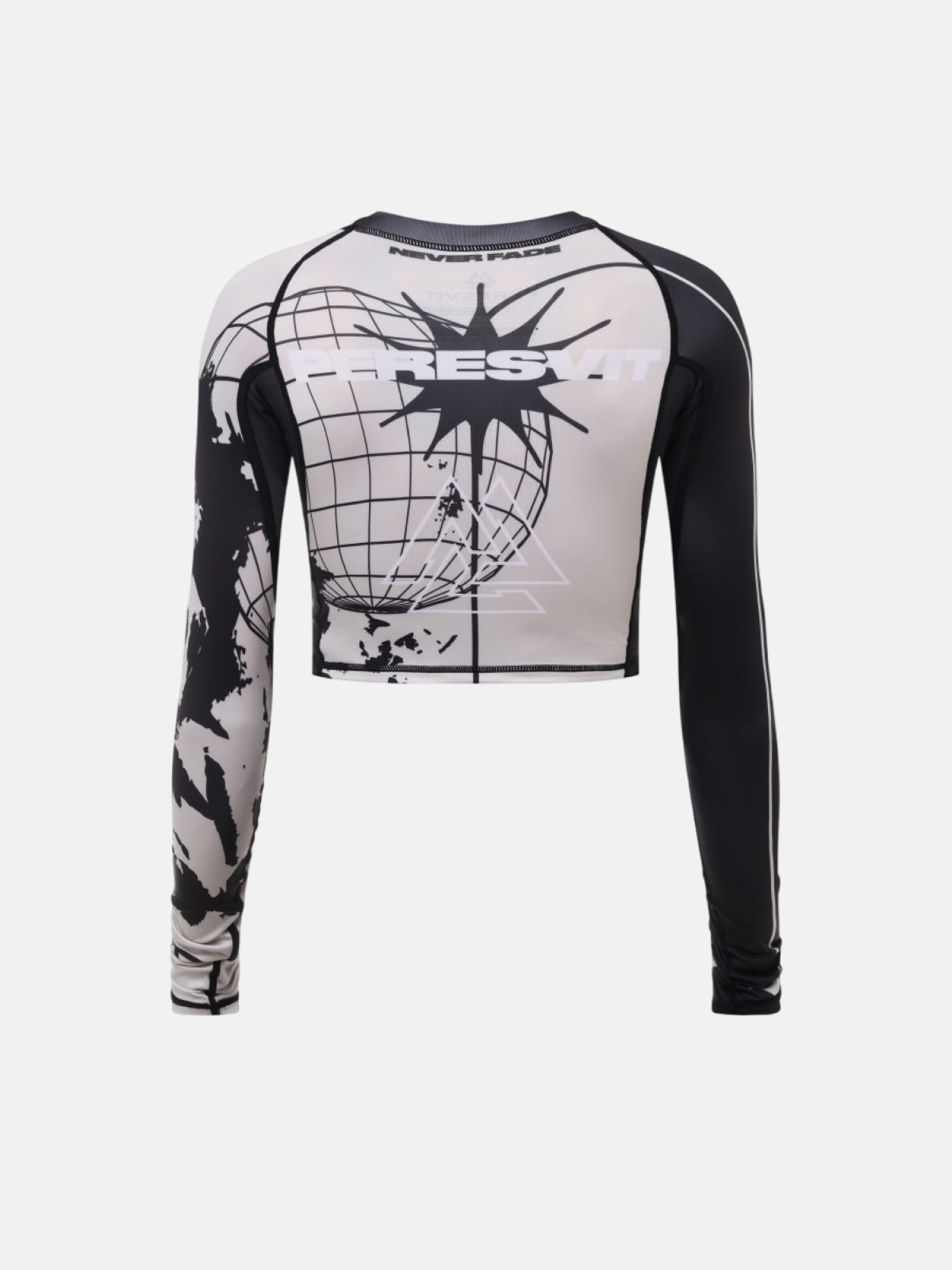Peresvit Inception Ladies Cropped Long Sleeve Rashguard, Photo № 2