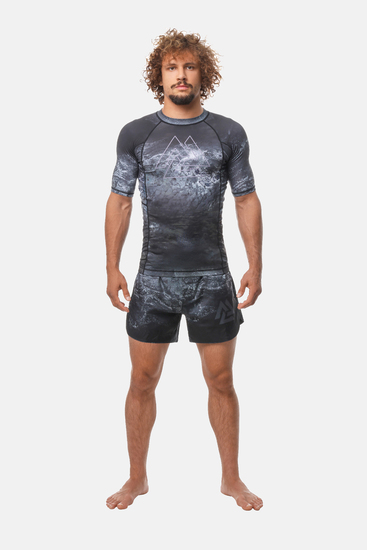 Peresvit Black Soil Short Sleeve Rashguard, Photo № 3