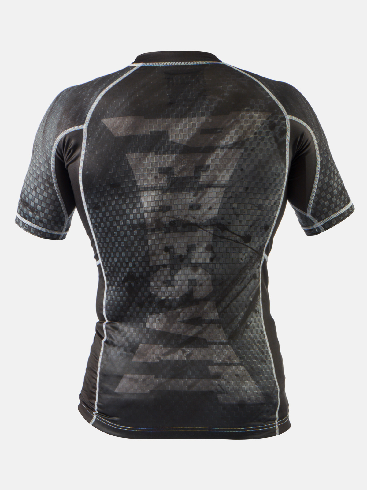 Peresvit Immortal Silver Force Rashguard Short Sleeve Black Rain, Photo № 2