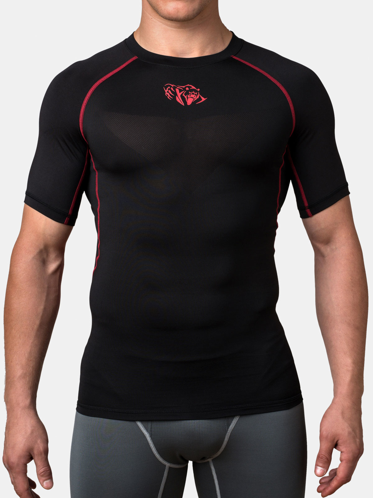 Peresvit Air Motion Short Sleeve Black Red