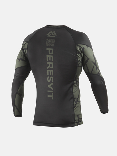 Peresvit Rival Rashguard Riffle Green Longsleeve, Photo № 2