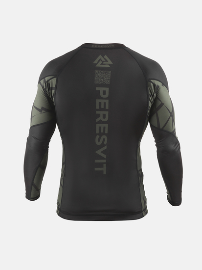 Peresvit Rival Rashguard Riffle Green Longsleeve, Photo № 4