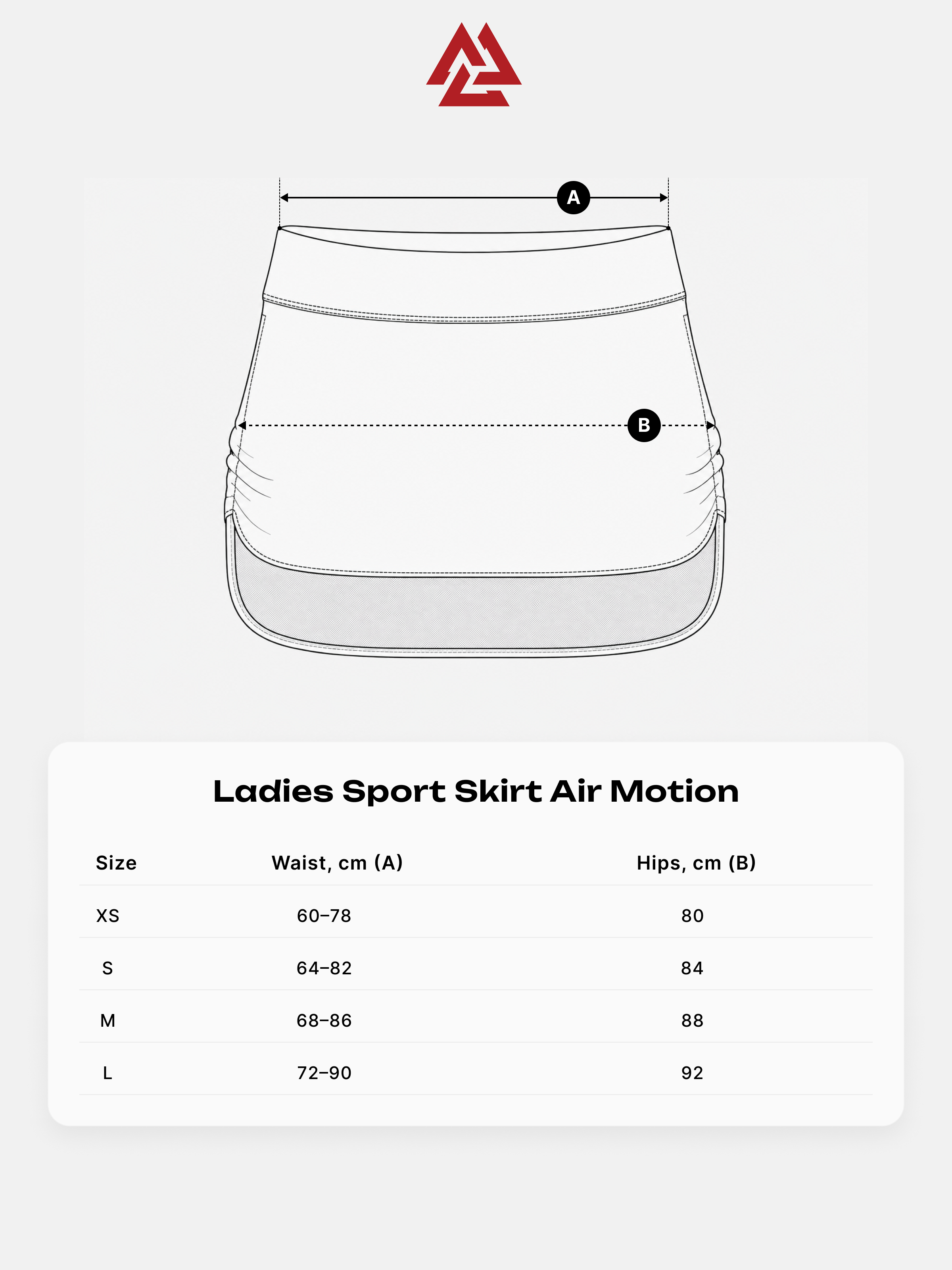 Air Motion Ladies Sport Skirt Raspberry, Photo № 4