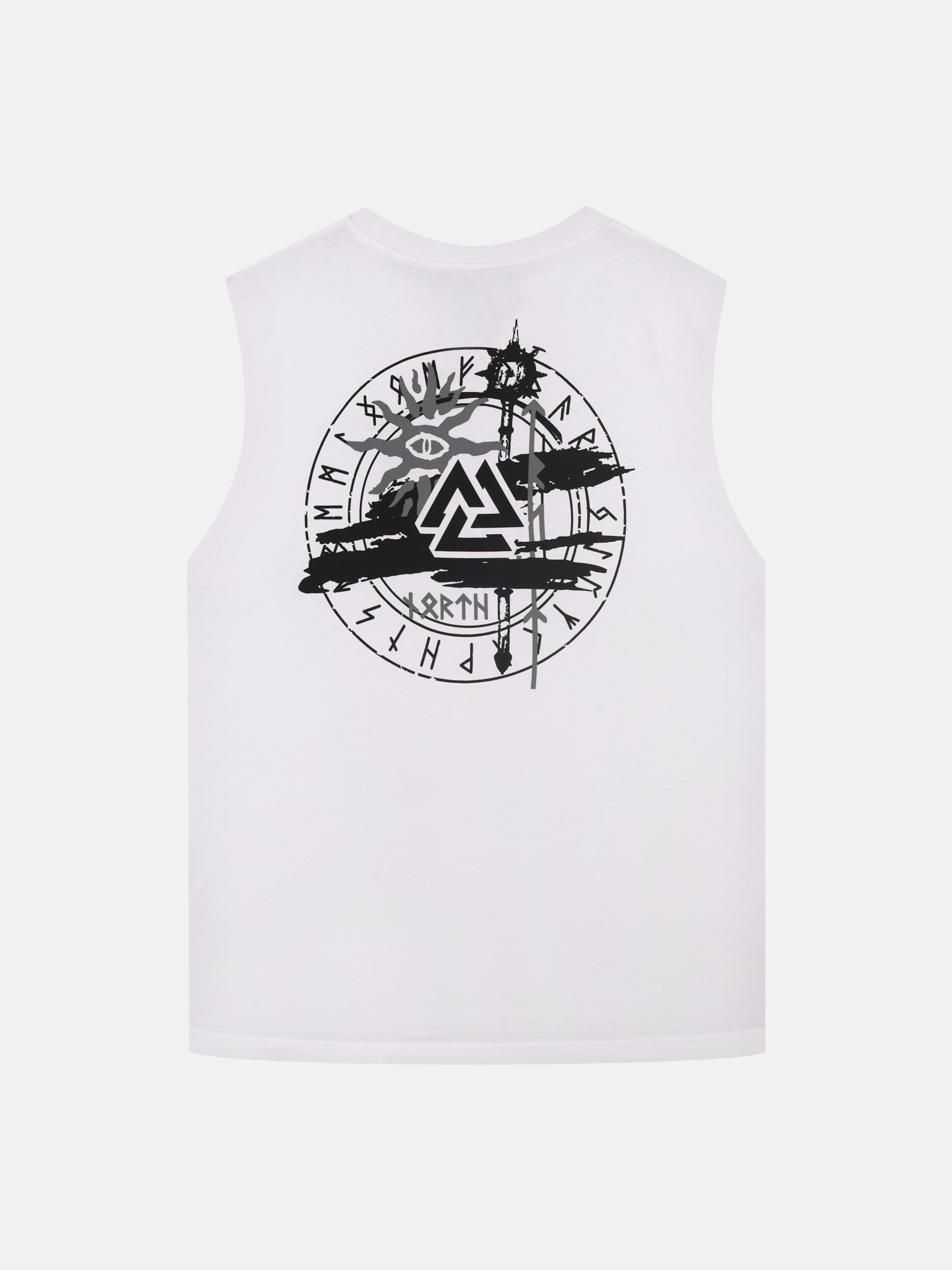 Ragnarok Tank Top White, Photo № 8