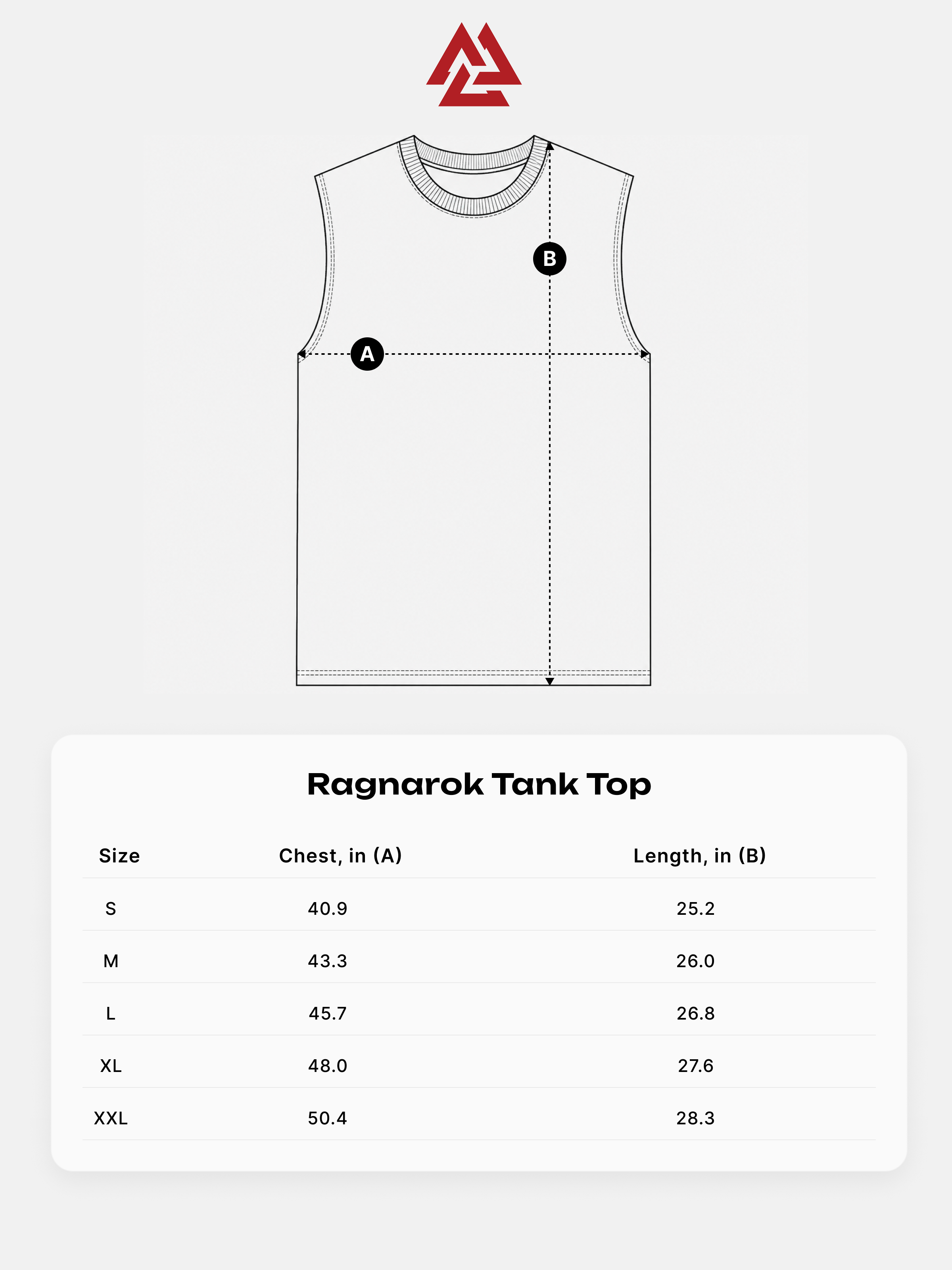 Ragnarok Tank Top White, Photo № 11