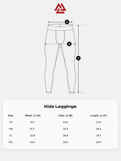 Keep Fighting Kids Leggings, Photo № 4