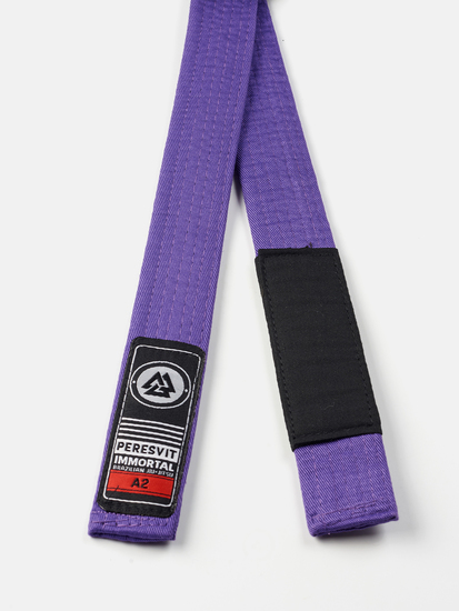 Mens Immortal BJJ Gi Belt Purple, Photo № 2