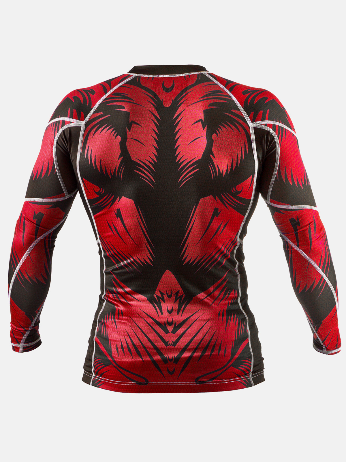 Peresvit Beast Silver Force Rashguard Long Sleeve Red, Photo № 4