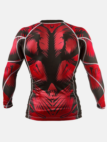 Peresvit Beast Silver Force Rashguard Long Sleeve Red, Photo № 4