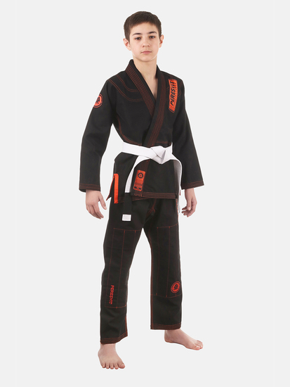 Advance Kids BJJ Gi Black, Photo № 3