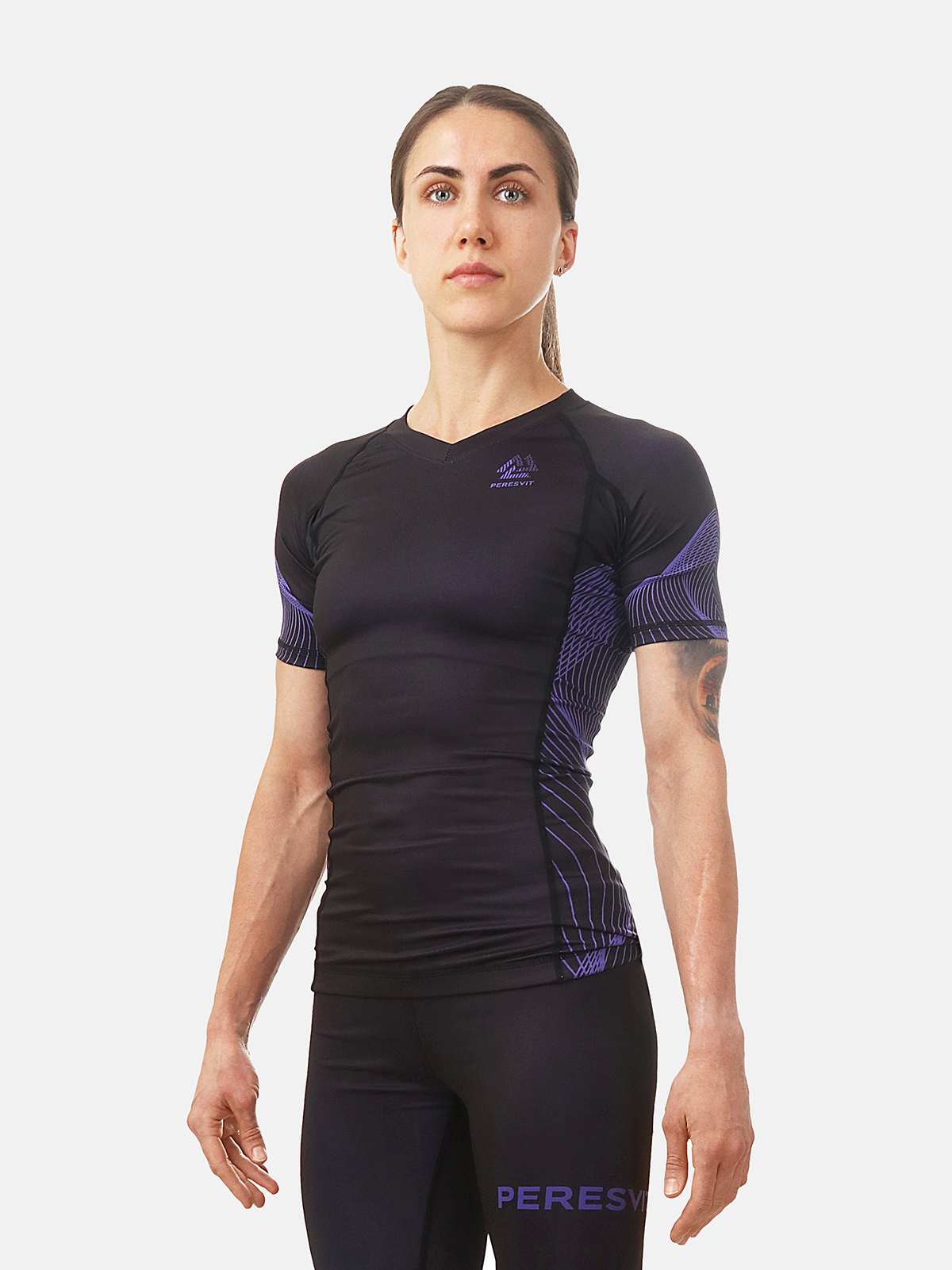 Womens Peresvit Bloom Rashguard Short Sleeve, Photo № 3